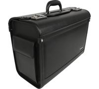 Soennecken Pilotenkoffer Rostock 5172 Lederimitat schwarz - 5172