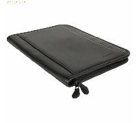Soennecken Schreibmappe DORTMUND 34 x 27 x 2,5 cm (B x H x T) Rindsleder schwarz