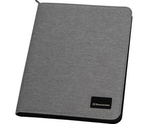 Soennecken Schreibmappe HAMBURG 33 x 26 x 2,5 cm (B x H x T) Polyester grau