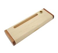 SOESFOUFU Federmäppchen mit Stifthalter und Kartenfach Beige Poliert und Abgerundet Sicheres Schreibwarenetui für Schüler und Büro mit Klassischem Design
