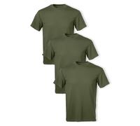 SOFFE Herren 3er-Pack - USA Poly/Baumwolle Militär-T-Shirt, OD, grün, Mittel