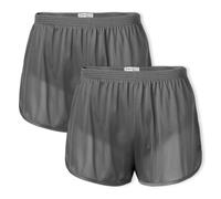 SOFFE Herren Authentic Ranger Panty Shorts, Gunmetal (2 Stück), XX-Large (2er Pack)