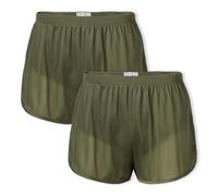 SOFFE Herren Authentic Ranger Panty Shorts, Od Green (2 Stück), Klein (2er Pack)