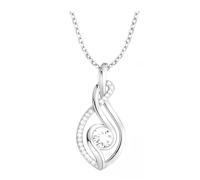 Sofia Milani - Damen Halskette 925 Silber - mit Zirkonia Steinen - Unendlich Infinity Anhänger - N0843