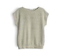 OPUS Relaxed Fit T-Shirt in Strick-Optik Modell 'Sofrano' in Hellgruen, Größe 40