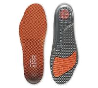 SofSole Airr-Einlegesohlen - Ultimativer Stoßdämpfer | Grau/Orange; EU 42-44; Slim-Design; SKYDEX Air Capsules für ultimative Dämpfung - für alle Schuhe & Nutzer