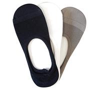 SofSole Socks Herren Footies Socks (pack Of 6), New Black/Grey/White, 3-8