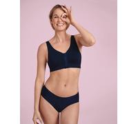 Soft-BH ANITA SINCE 1886, Damen, Gr. S, N-Gr, dunkelblau, Obermaterial: 88% Polyamid, 12% Elasthan, clean, unifarben, bequem, BHs Soft-BH, herausnehmbare Cups, mit Reißverschluss, breite Träger, ohne