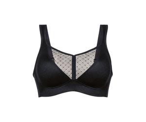 Soft-BH ANITA "Soft BH Eve", Damen, Gr. 80, Cup F, schwarz, Stoff, Obermaterial: 78% Polyamid PA. 22% Elasthan EL., BHs Soft-BH (35448823-80) schwarz