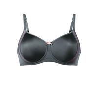 Soft-BH ANITA "Soft BH Fleur", Damen, Gr. 75, Cup C, grau (anthrazit), Obermaterial: 83% Polyamid PA. 17% Elasthan EL., BHs Soft-BH (59436425-75) anthrazit