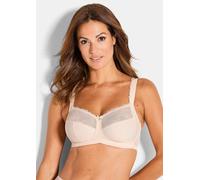 Soft-BH aus Charmeuse und Spitze rosa 85 E