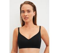 CALIDA Soft-BH Natural Skin Damen XS (36/38) Schwarz Interlock 81% Modal mit herausnehmbaren Pads