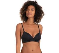 Soft-BH DORINA "FILI-2PP", Damen, Gr. 75, Cup C, schwarz, Obermaterial: 61% Polyamid, 28% Polyester, 11% Elasthan, unifarben, Basic, BHs Soft-BH, bügellos, vorgeformte Körbchen (73767966-75) schwarz