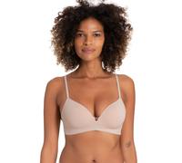 Soft-BH DORINA "FILI-2PP", Damen, Gr. 90, Cup C, beige, Obermaterial: 61% Polyamid, 28% Polyester, 11% Elasthan, unifarben, Basic, BHs Soft-BH, bügellos, vorgeformte Körbchen (43495706-90) beige