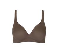 Lisca Soft-BH Maya – ohne Bügel, Größe 80D, braun (Kakao), 75% Polyamid, 25% Elasthan
