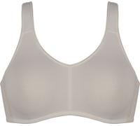 Soft-BH NATURANA "Cotton", Damen, Gr. 95, Cup C, beige (light beige), Obermaterial: 95% Baumwolle, 5% Elasthan. Rückenteil: 84% Polyester, 16% Elasthan, unifarben, Basic, bequem, BHs Soft-BH, verstell