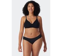 Schiesser Soft BH Organic Cotton gepaddet ohne Bügel schwarz - 95/5 für Damen 70C