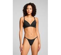 Soft-BH PUMA "PUMA WOMEN MICROFIBER SOFT PADDED BRA 1P", Damen, Gr. 85, Cup B, schwarz, Mikrofaser, Obermaterial: 70% Polyamid, 30% Elasthan, BHs Soft-BH, mit wendbaren und verstellbaren Trägern, Logo