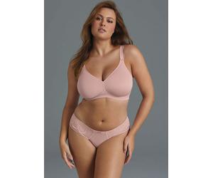 Soft-BH ROSA FAIA "Selma", Damen, Gr. 80, Cup E, rosa (rosewood), Stoff, Obermaterial: 60% Polyester, 27% Polyamid, 13% Elasthan, clean, matt, unifarben, normal, BHs Soft-BH, Spacer-Schale, ohne Bügel
