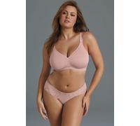 Soft-BH ROSA FAIA "Selma", Damen, Gr. 85, Cup F, rosa (rosewood), Stoff, Obermaterial: 60% Polyester, 27% Polyamid, 13% Elasthan, clean, matt, unifarben, normal, BHs Soft-BH, Spacer-Schale, ohne Bügel