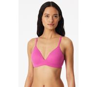 Soft-BH SCHIESSER "Invisible Soft", Damen, Gr. 85, Cup A, pink (508, rot), Microtouch, Obermaterial: 70% Polyamid, 30% Elasthan, Basic, Basic, BHs Soft-BH, mit seitlichen Stäbchen für guten Halt (9964