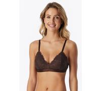 Soft-BH SCHIESSER "Unique Premium", Damen, Gr. 85, Cup B, 330, deep braun, Materialmix, Obermaterial: 90% Polyamid, 10% Elasthan, BHs Soft-BH, mit herausnehmbaren Pads (68476668-85) 330, deep braun