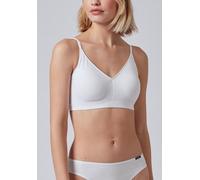 Skiny Damen Bustier Cotton Essentials – herausnehmbare Pads – Weiß S/M/L