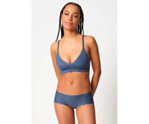 Soft-BH SKINY "Micro Essentials", Damen, Gr. 42, Cup A/B, vintage indigo, Microtouch, Obermaterial: 72% Polyamid, 28% Elasthan, unifarben, normal, BHs Soft-BH, herausnehmbare Pads, V-Ausschnitt, Unsic