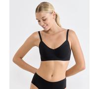 Soft-BH SLOGGI "ZERO Feel Pure Soft bra", Damen, Gr. S, N-Gr, schwarz, Single Jersey, Obermaterial: 54% Modal, 24% Polyamid, 22% Elasthan, BHs Soft-BH, natürlich und unsichtbar (27553627-S) schwarz