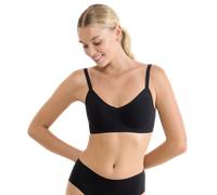Soft-BH SLOGGI "ZERO Feel Pure Soft bra", Damen, Gr. S, N-Gr, schwarz, Single Jersey, Obermaterial: 54% Modal, 24% Polyamid, 22% Elasthan, BHs Soft-BH, natürlich und unsichtbar (27553627-S) schwarz