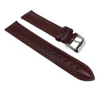 Soft-Kalb Ersatzband Uhrenarmband weiches Kalbsleder Dunkelbraun 22905S