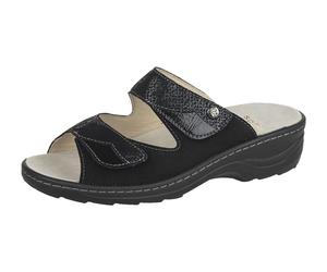 SOFT-LINE D-PANTOFFEL H SCHWARZ KOMBI - Gr. - 37
