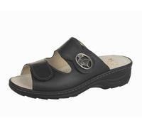 SOFT-LINE D-PANTOFFEL H SCHWARZ NAPPA - Gr. - 38