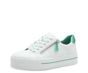 Soft Line Damen Plateau Schnürschuhe für Damen, weiß, Größe 37 EU