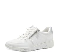 Soft Line Sportliche Schnürschuhe für Damen, weiß, Größe 40 EU