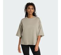 Soft Lux Lockeres T-Shirt Silver Pebble M