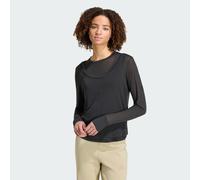 SOFT LUX LONGSLEEVE, TRANSPARENT Black XS