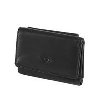 Voi Geldbörse Toni Soft Leder 9 cm Schwarz