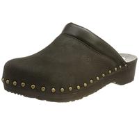 Berkemann Unisex Soft-Toeffler Holzschuh, nachtschwarz/schwarz, 39.5 EU