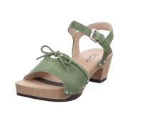 Softclox Kalinda Velourleder Forest grün Gr. 40