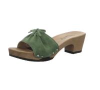 Softclox Klassische Pantoletten für Damen, grün, Gr. 38 EU