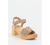 Softclox Plateau-Sandalette in braun in Größe: 37 für Damen