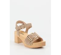Softclox Plateau-Sandalette in braun in Größe: 41 für Damen