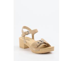 Softclox Plateau-Sandalette in braun in Größe: 41 für Damen