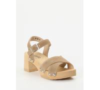 Softclox Plateau-Sandalette in braun in Größe: 42 für Damen