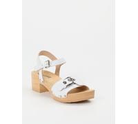 Softclox Plateau-Sandalette in weiß in Größe: 39 für Damen