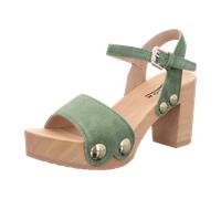 Softclox Plateau Sandaletten für Damen, grün, Größe 38 EU