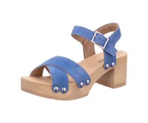 Softclox Riemchensandaletten für Damen, blau, Größe 38 EU