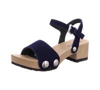 Softclox Riemchensandaletten für Damen, blau, Größe 39 EU