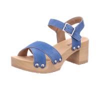 Softclox Riemchensandaletten für Damen, blau, Größe 41 EU